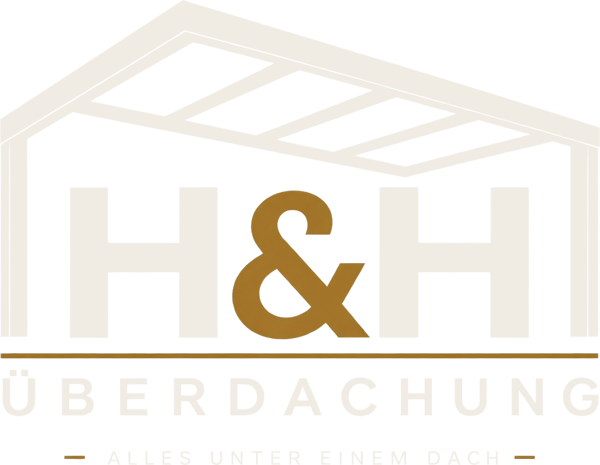 Logo H&H Überdachung, Alles unter einem Dach